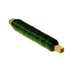 Vázací drát 0.9(0.65)mmx30M zelený PVC