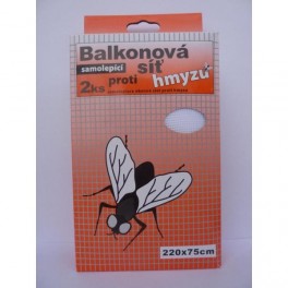 Sada balkon.síť 2ks 220x75cm bílá 5.8m Sada balkon.síť 2ks 220x75cm bílá 5.8m
