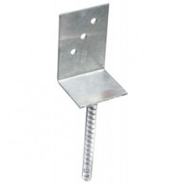 Patka sloupku L 70x75x110x200mm,tl.4mm Patka sloupku L 70x75x110x200mm,tl.4mm